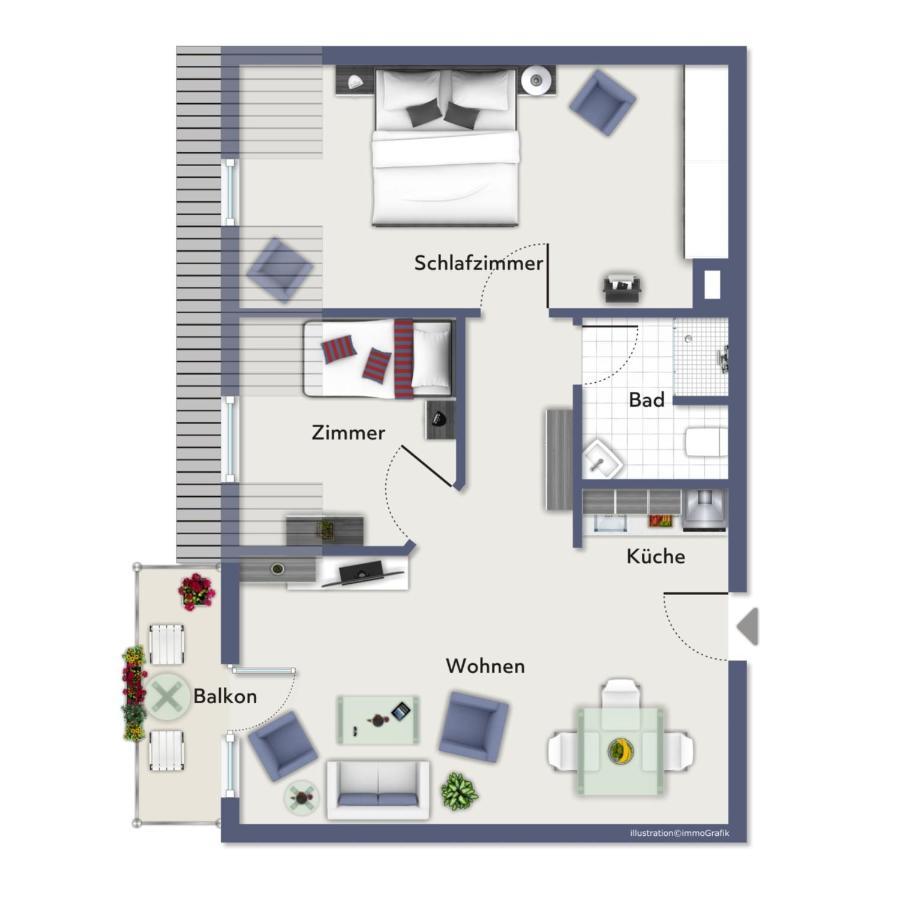 Ostseewelle Wohnung 24 Ostseebad Kühlungsborn Eksteriør bilde